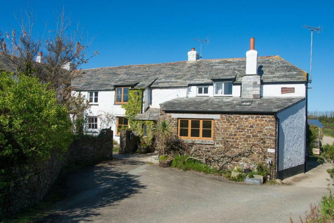 Hallagather Farmhouse Crackington Haven Eksteriør billede